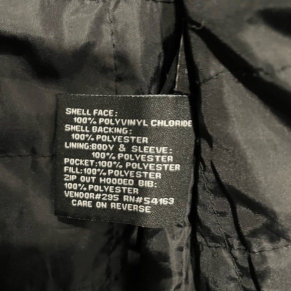 Like -leather heavy hooded boys fall jacket - Picture 3 of 4